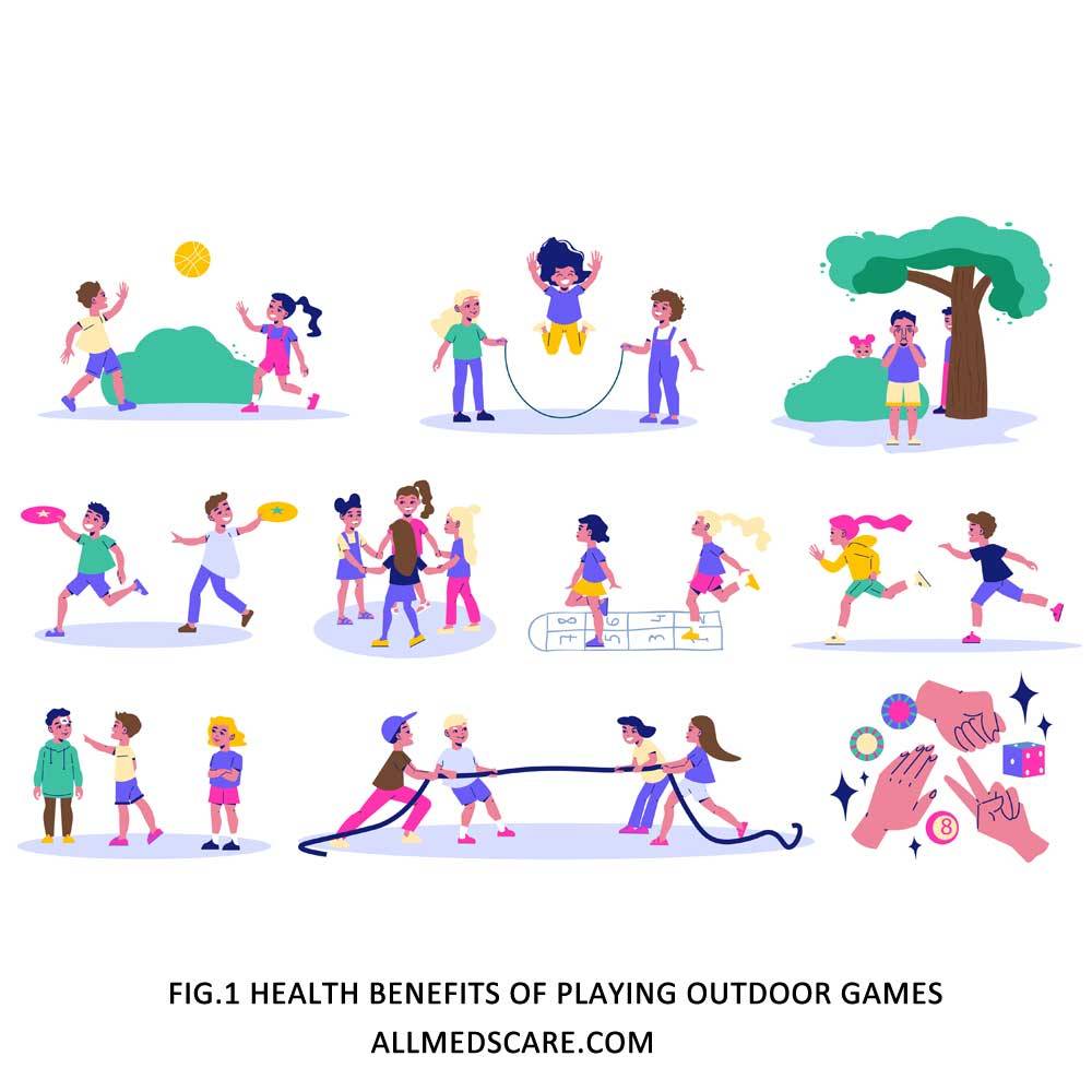 Outdoor Games - Associated Health Benefits