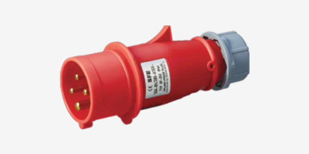 Shangfeng 4 Pin Industrial Plug in Manufacturing and Automation Systems