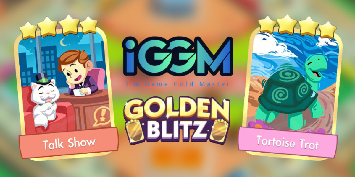 IGGM Monopoly GO New Gold Card Sale: Talk Show and Tortoise Trot
