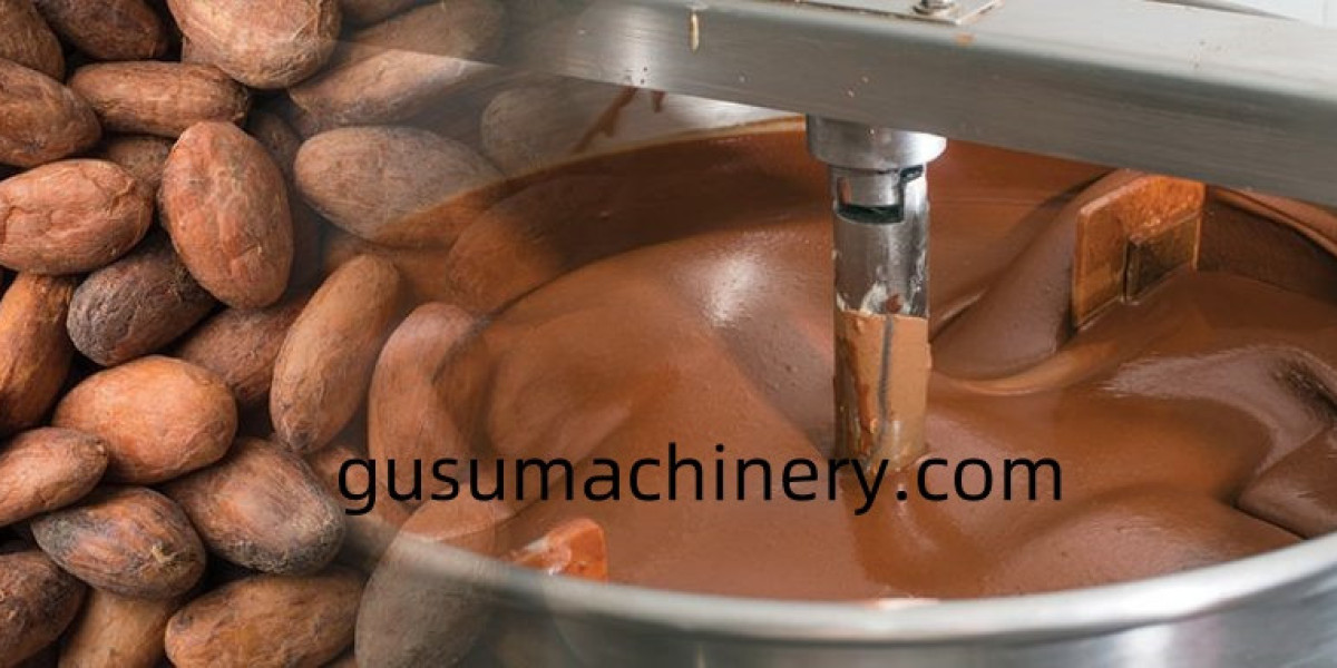Chocolate Conche Factory Gusumachinery for Industrial Chocolate Processing Efficiency