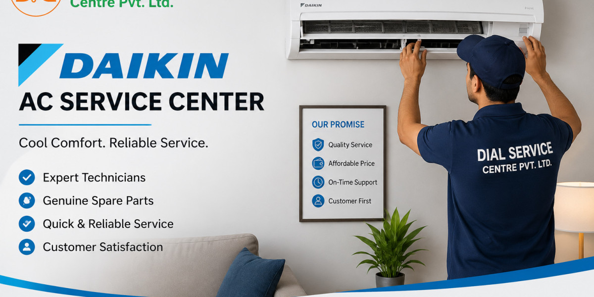 What services are available at the Daikin AC Service Center by Dial Service?