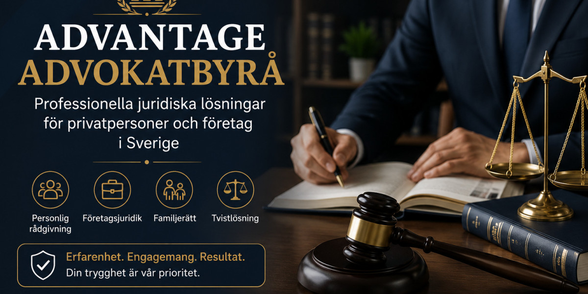 Advantage Advokatbyrå – Professionella juridiska lösningar för privatpersoner och företag i Sverige